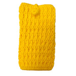 Crochet Mobile Phone Bag, Power Bank Case (Chesa or Canistel Yellow)